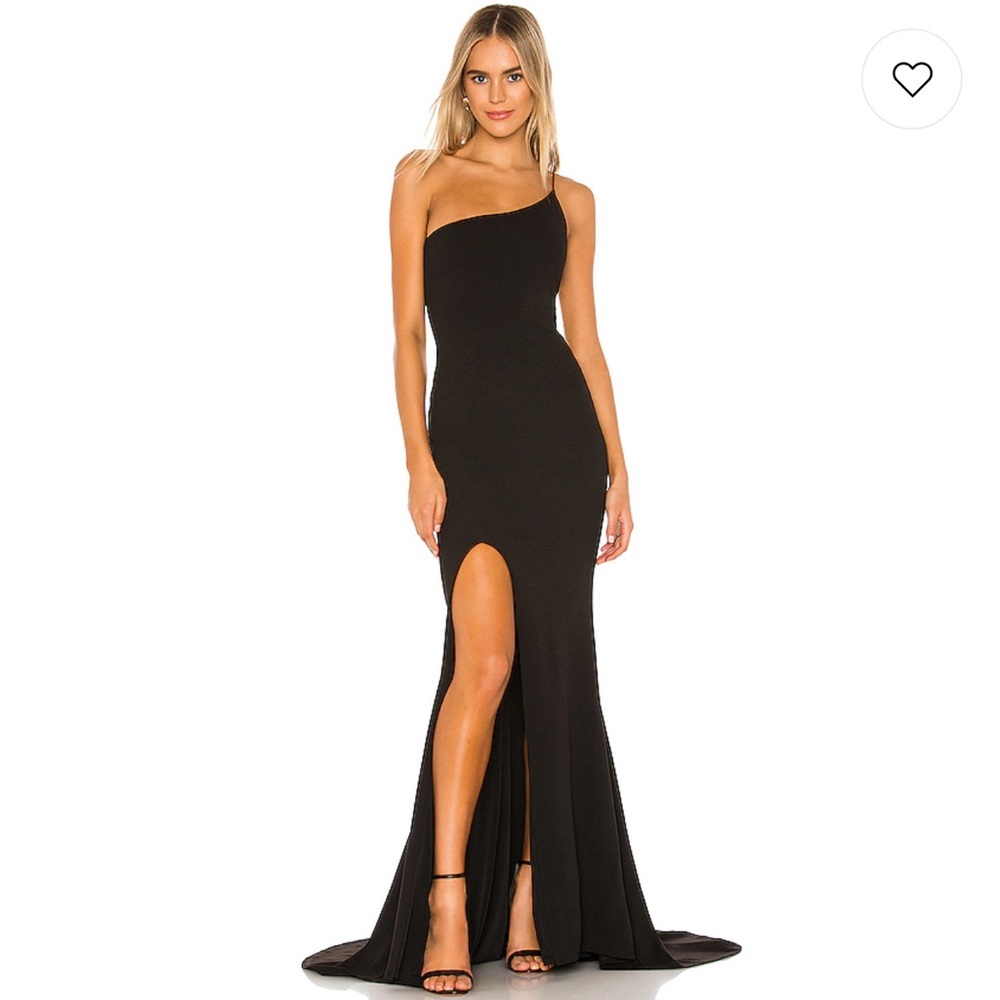 NWT Nookie Jasmine One Shoulder Gown